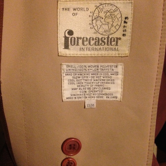 Coat *Millennial Pink* Forecaster International - Picture 8 of 8